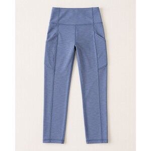 Lululemon Womens Size 2 Blue High Rise Side Pocket Full Length Leggings
